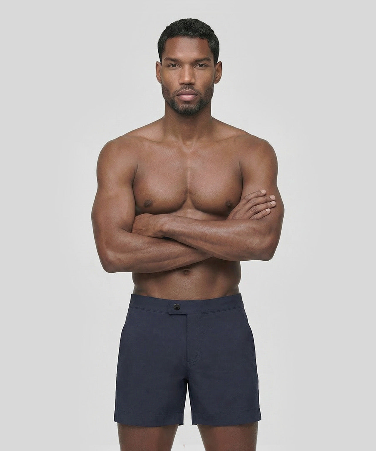 Tennis Swim Shorts: Navy