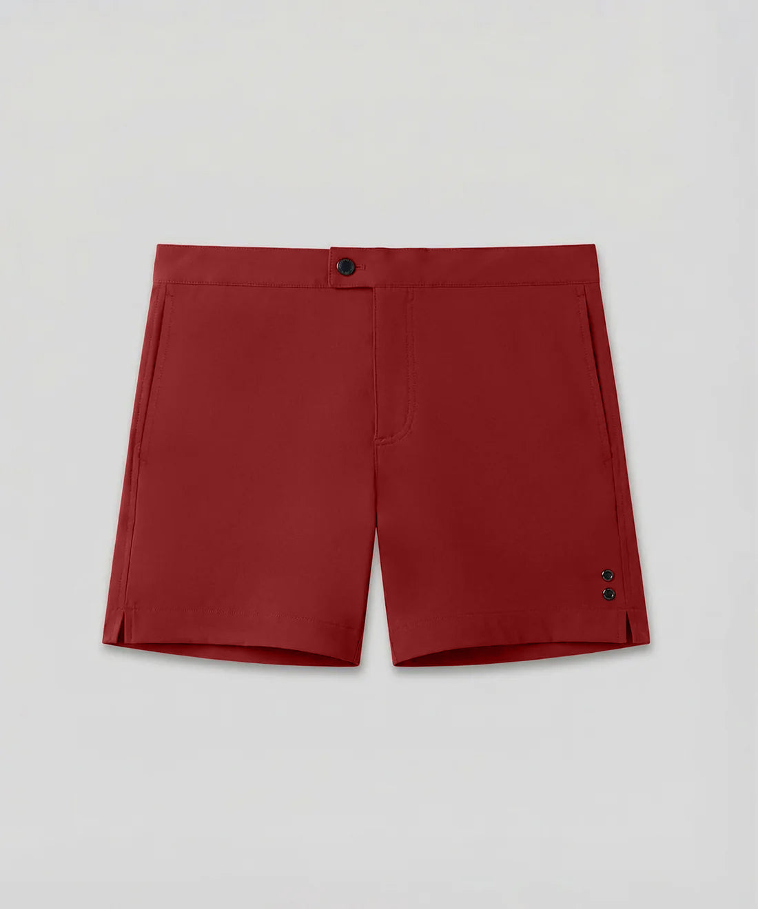 Tennis Swim Shorts: Red