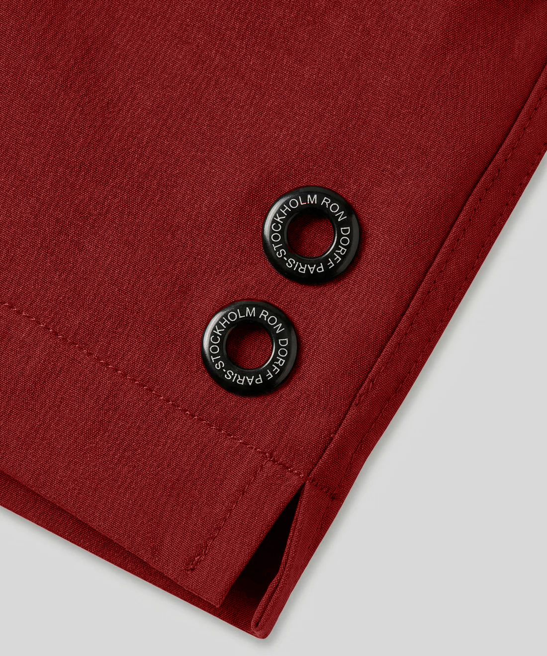 Tennis Swim Shorts: Red