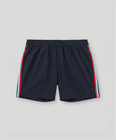Exerciser Shorts w. Side Stripes: Navy