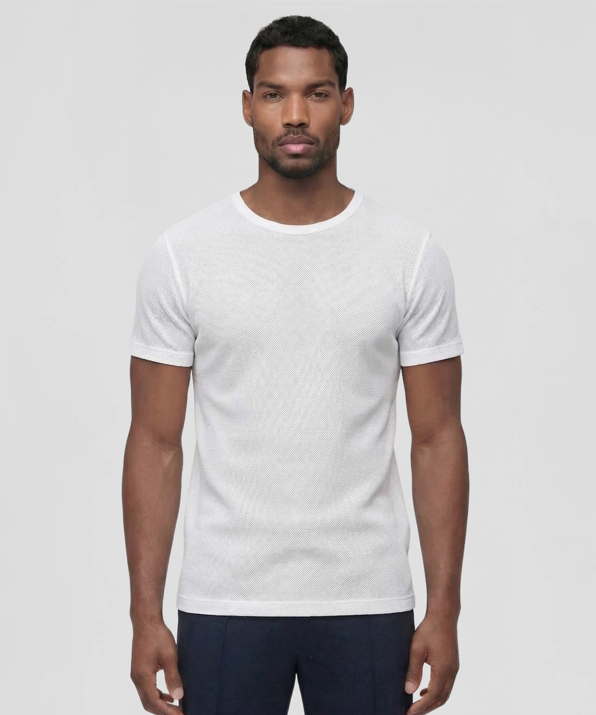 Mesh T-Shirt Eyelet Edition: White