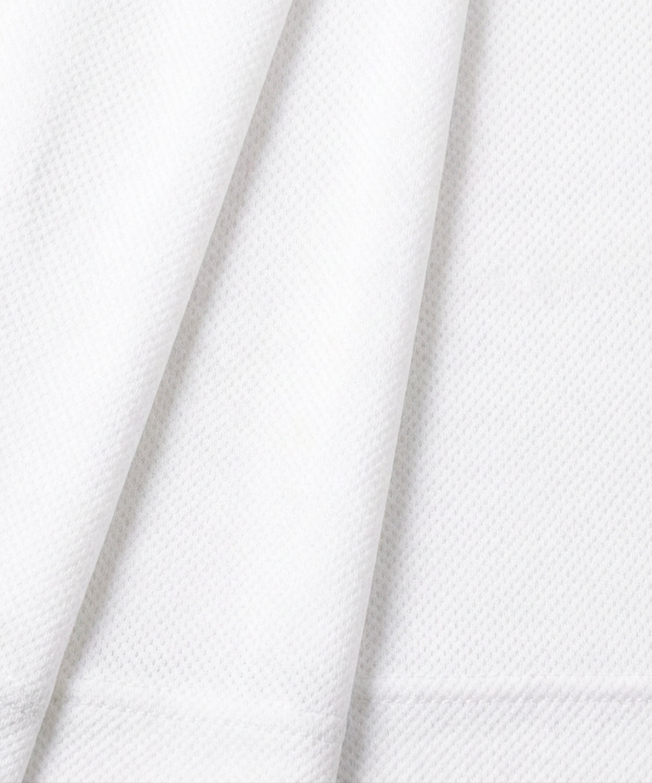 Mesh Sleeveless T-Shirt: White