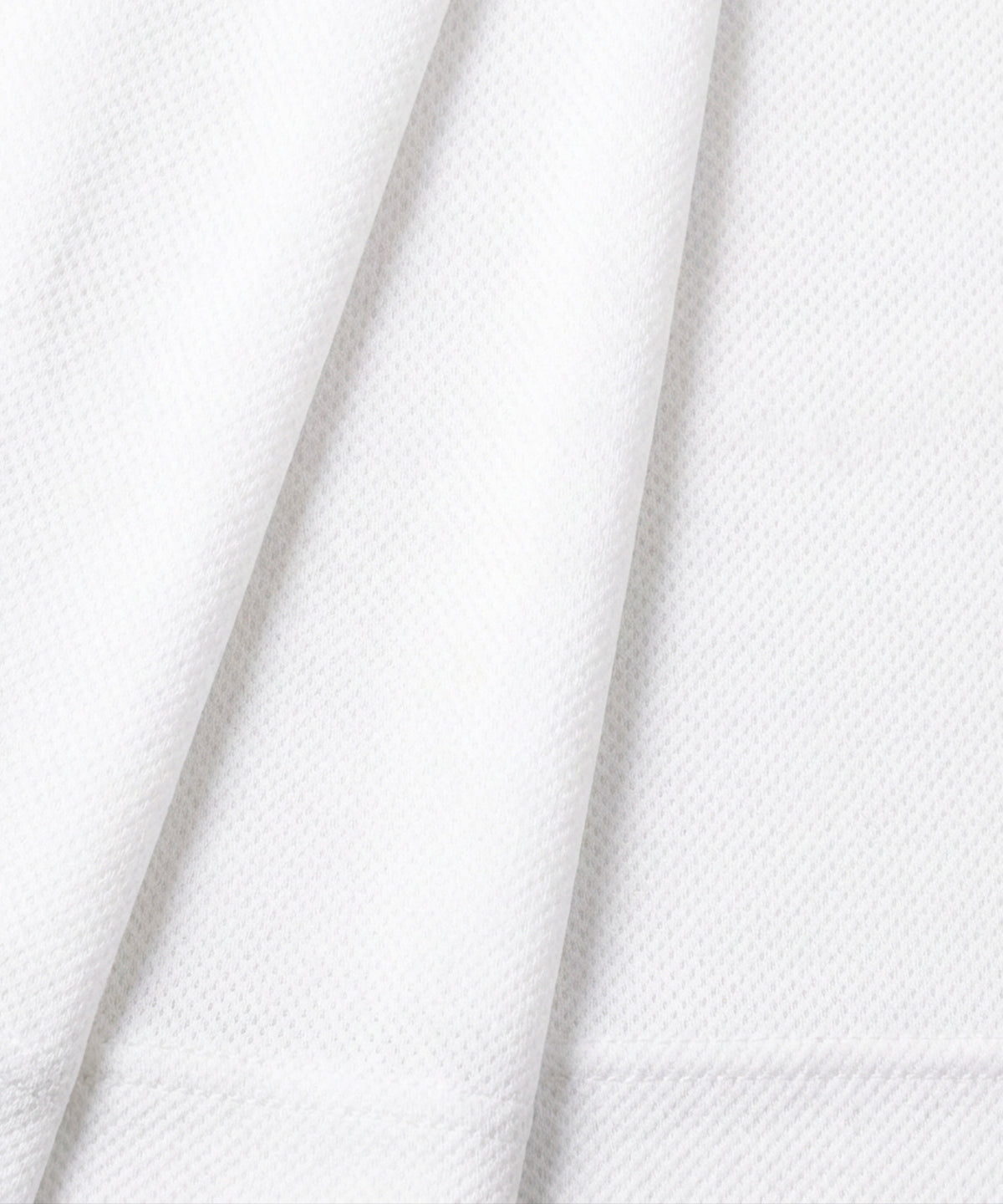 Mesh Sleeveless T-Shirt: White