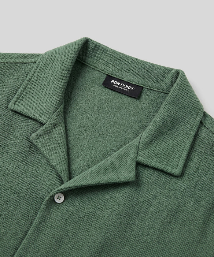 Mesh Shirt: Court Green