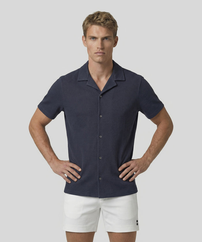 Mesh Shirt: Navy