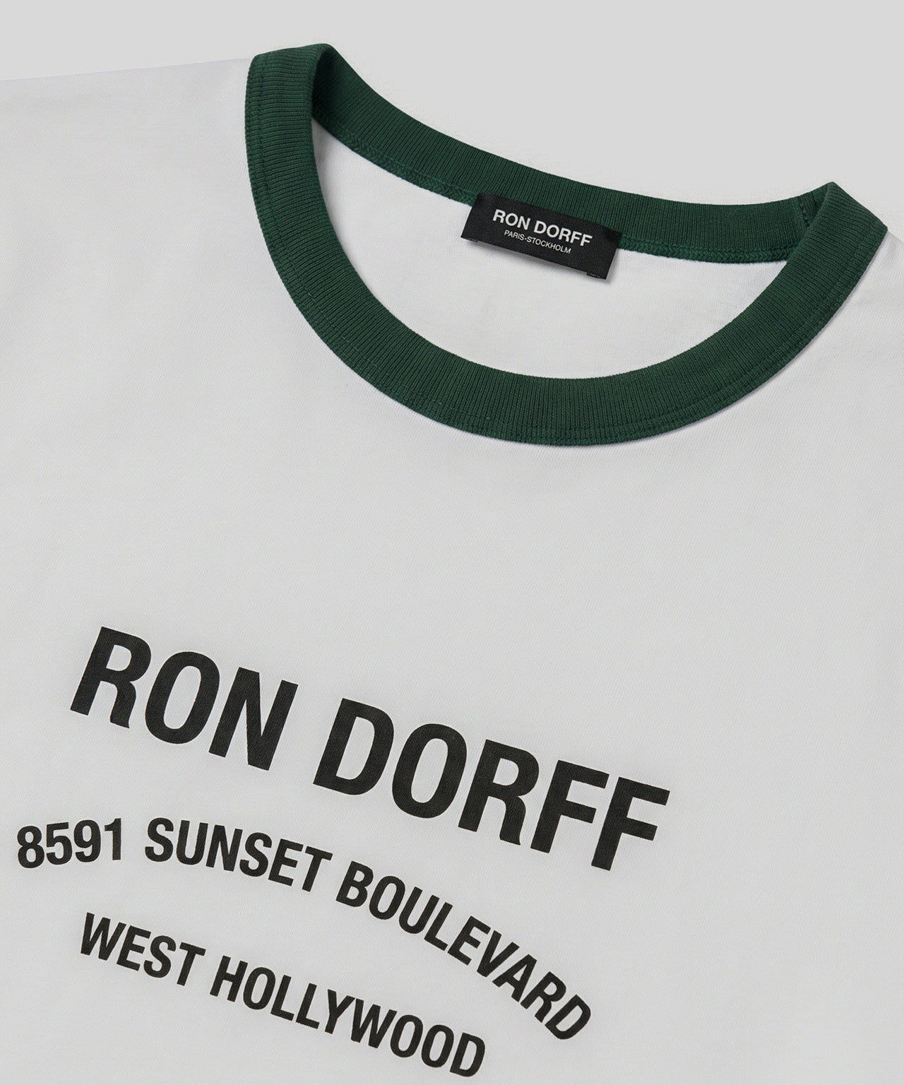 RD Sports T-Shirt "SUNSET": Court Green