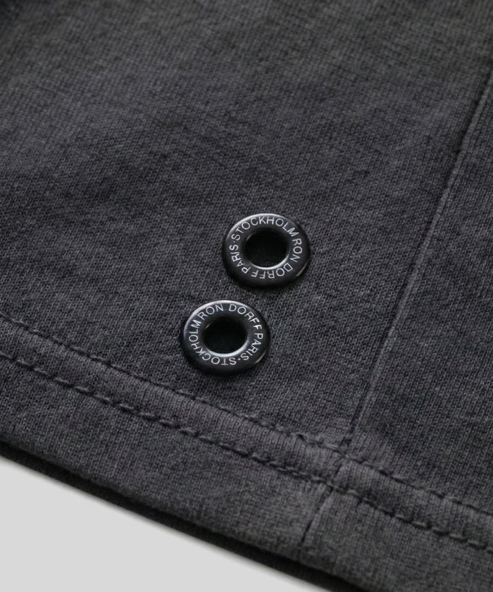 Linen T-Shirt Eyelet Edition: Espresso