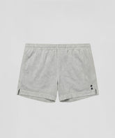 Mesh Home Shorts: Grey Melange
