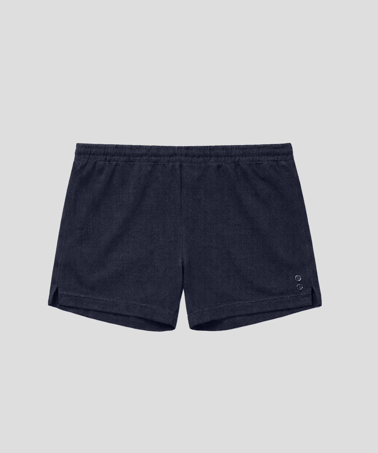Mesh Home Shorts: Navy
