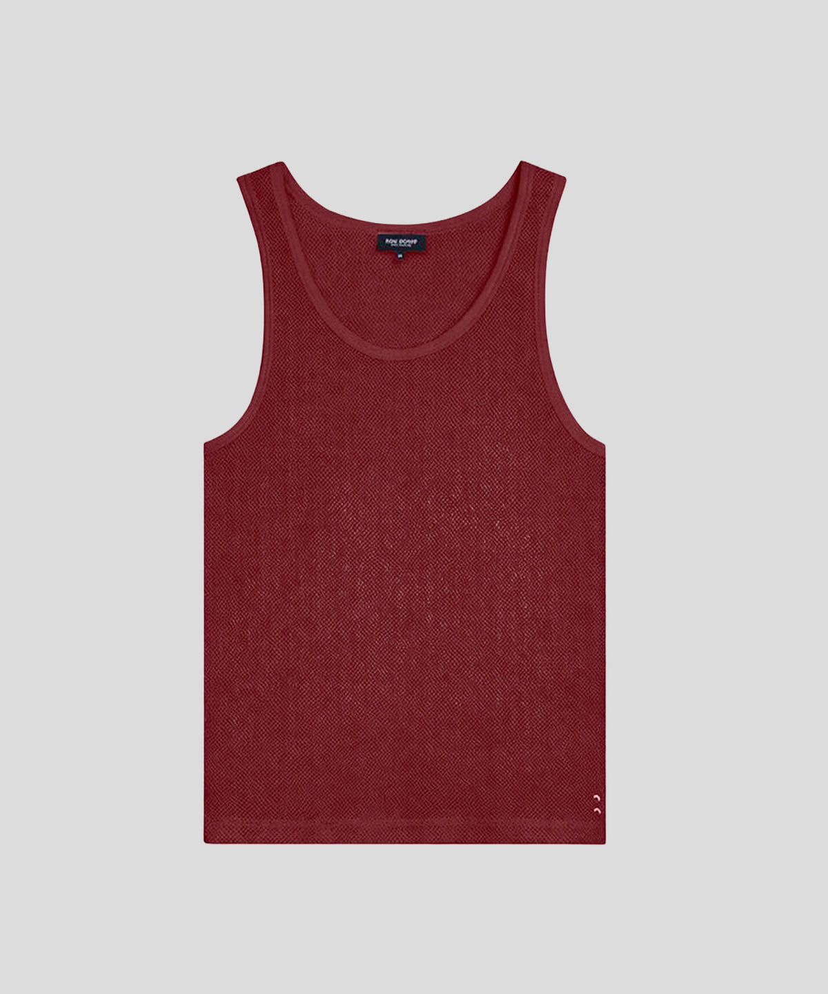 Mesh Tank Top: Red