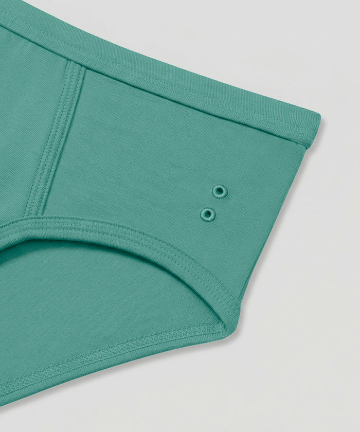 Y-Front Briefs: Turquoise