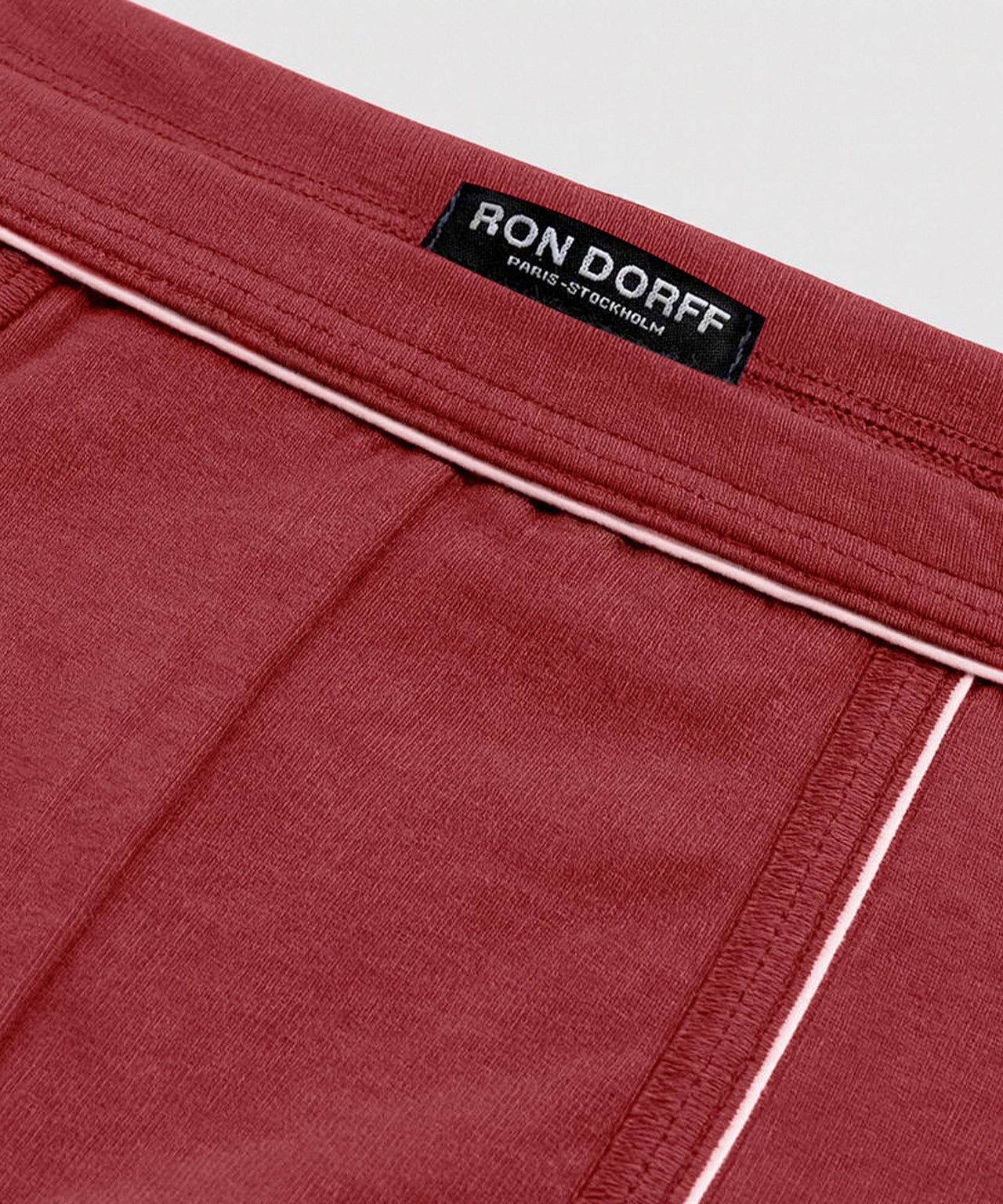 Y-Front Briefs w. Piping: Red