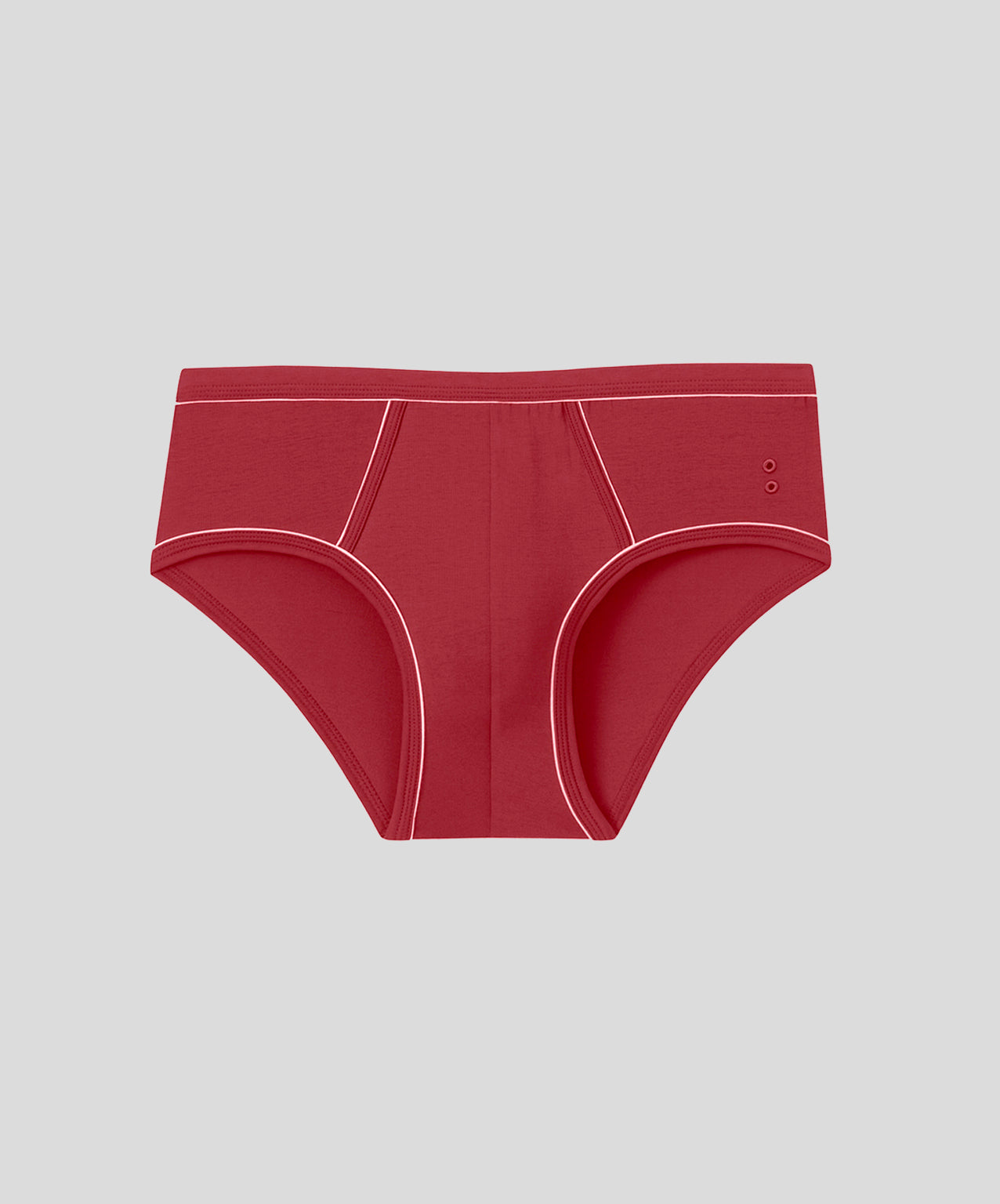 Y-Front Briefs w. Piping: Red