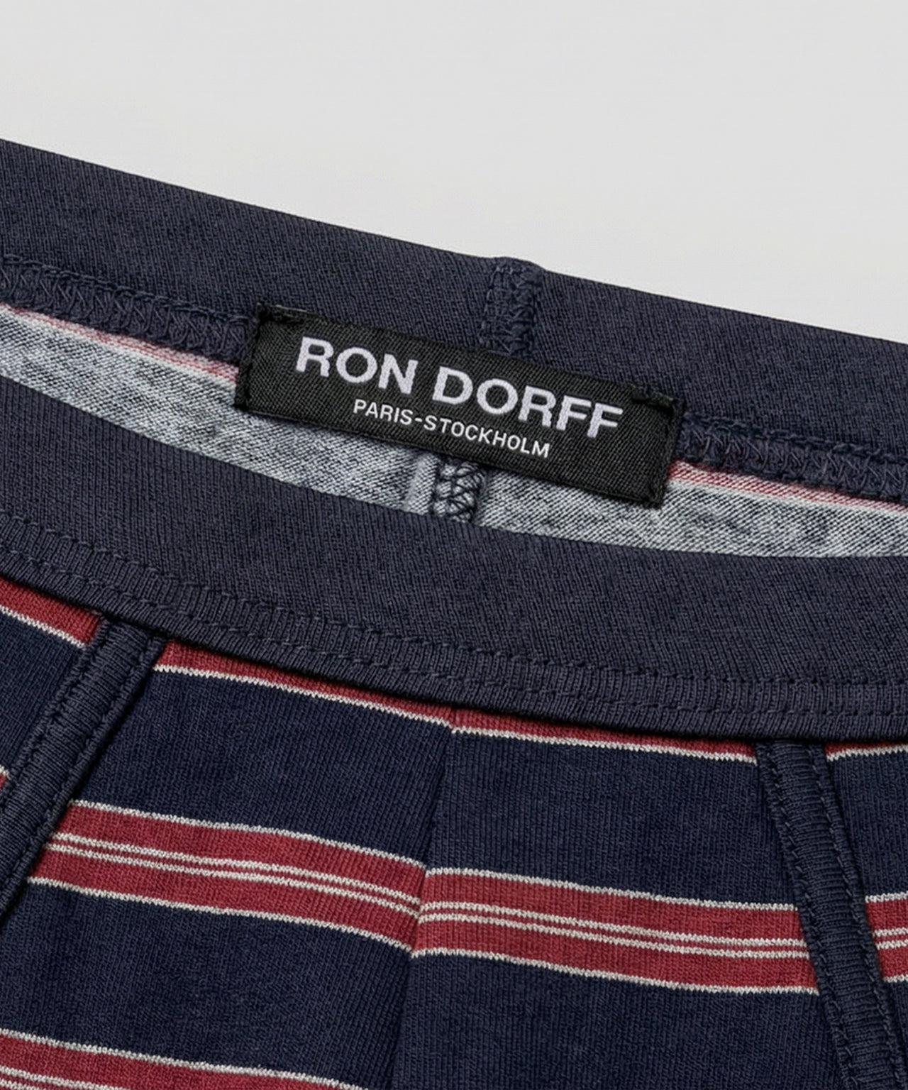 RON DORFF Y-Front Briefs w. Stripes Navy