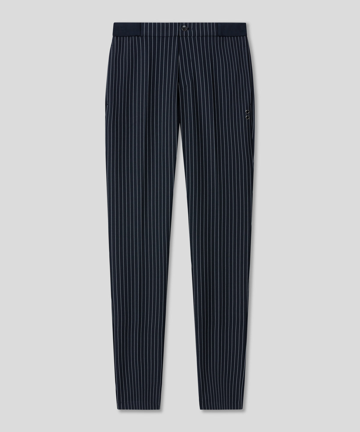 RD Tennis Pants w. Pin Stripes: Navy