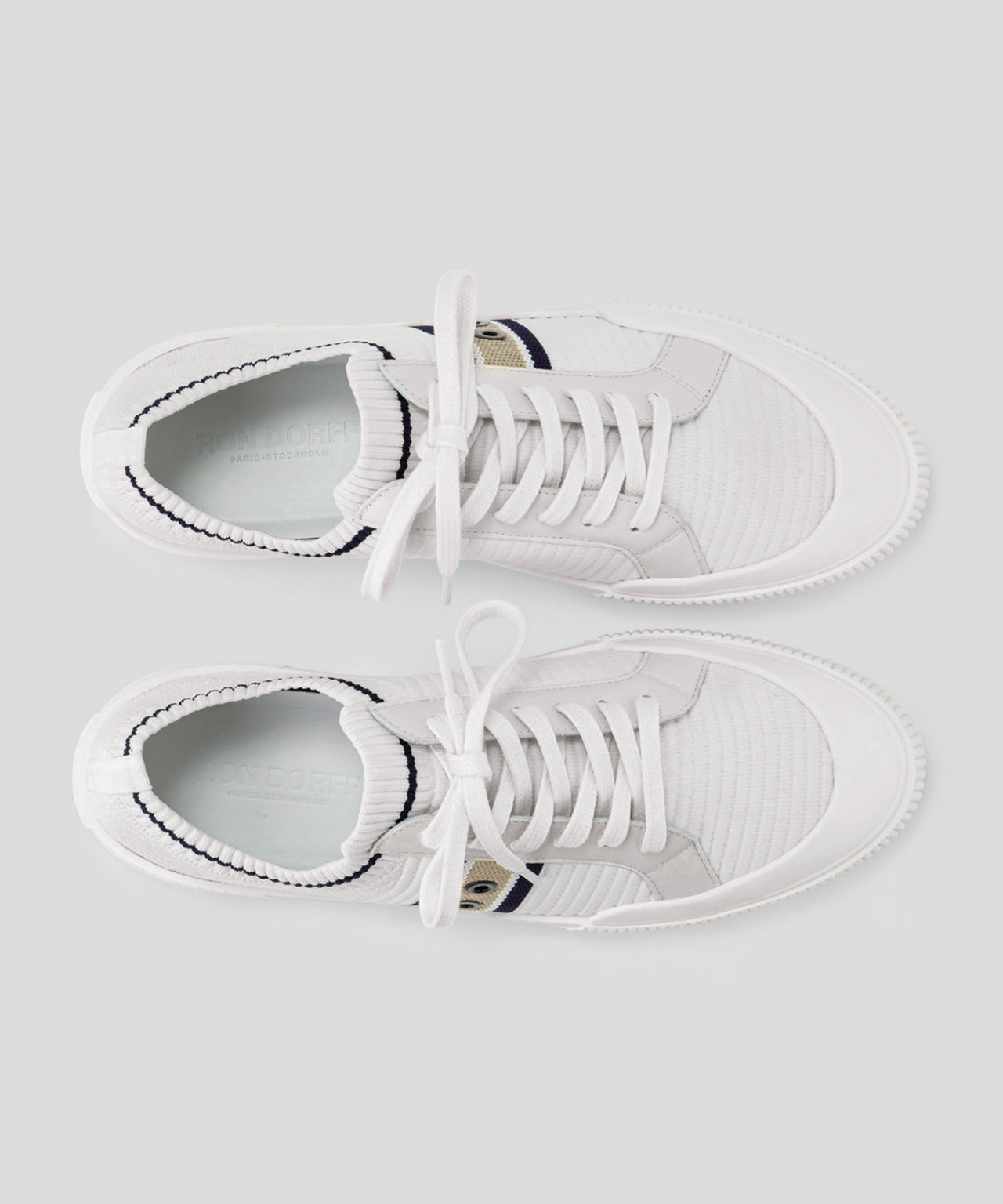 RD Knit Sneakers: Sandy Beige