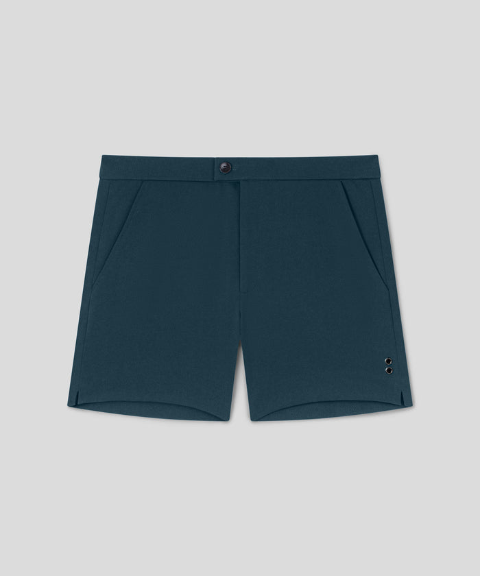RD Tennis Shorts: Baltic Blue