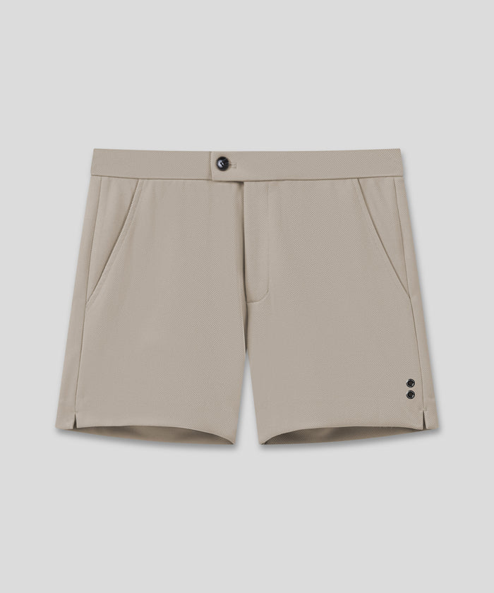 RD Tennis Shorts: Sand