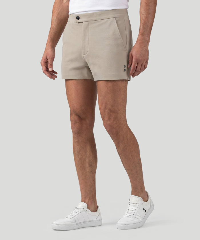 RD Tennis Shorts: Sand