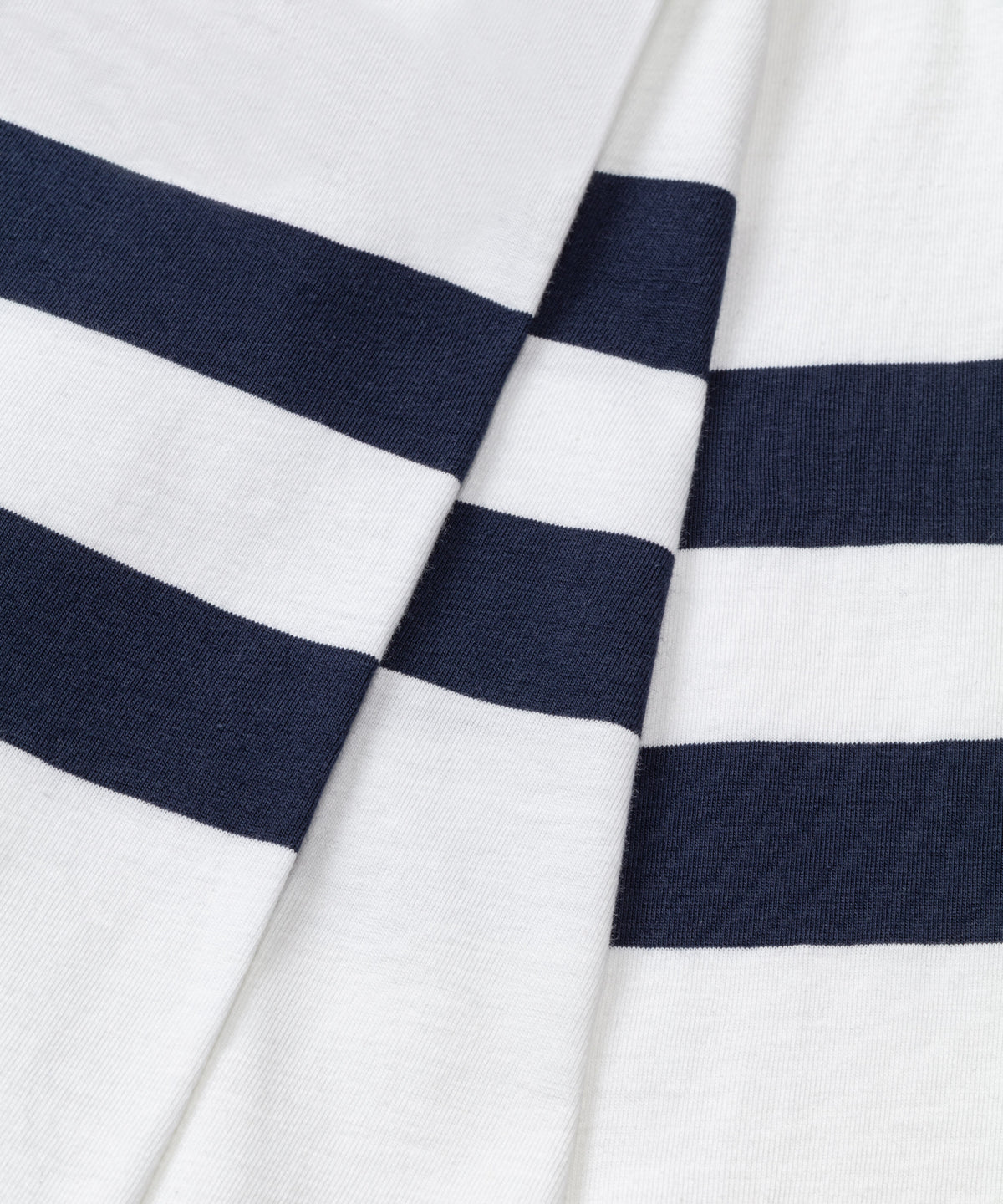 Long Sleeved T-Shirt w. Double Stripes: White