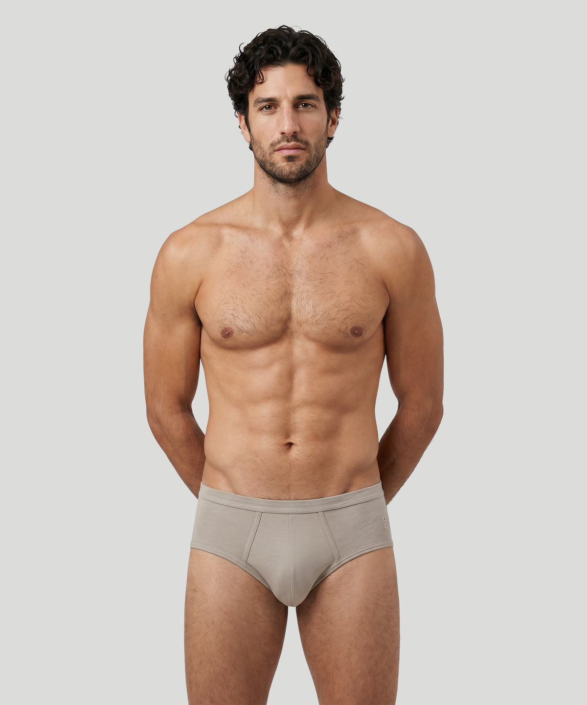 Y-Front Briefs: Sandy Beige