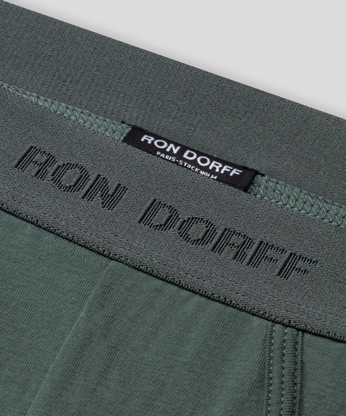 RON DORFF Y-Front Briefs: Balsam Green