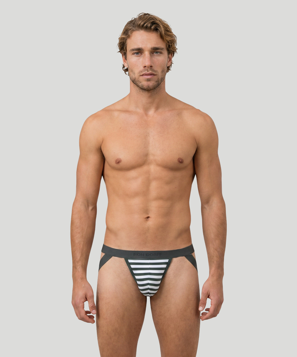 RON DORFF Jockstrap: Balsam Green