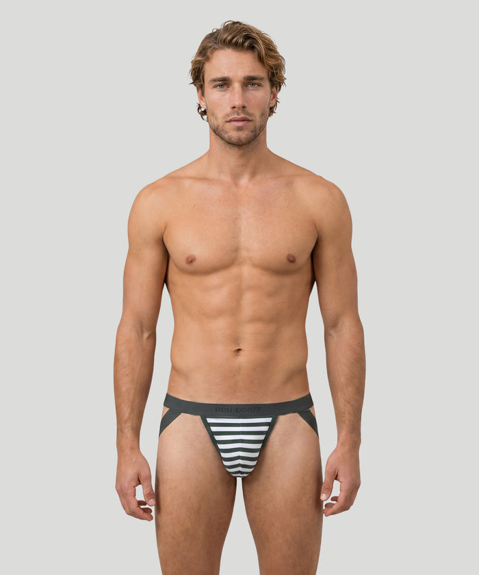 RON DORFF Jockstrap: Balsam Green