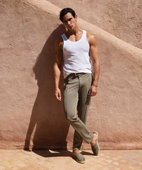 RD Tennis Pants: Dusty Beige