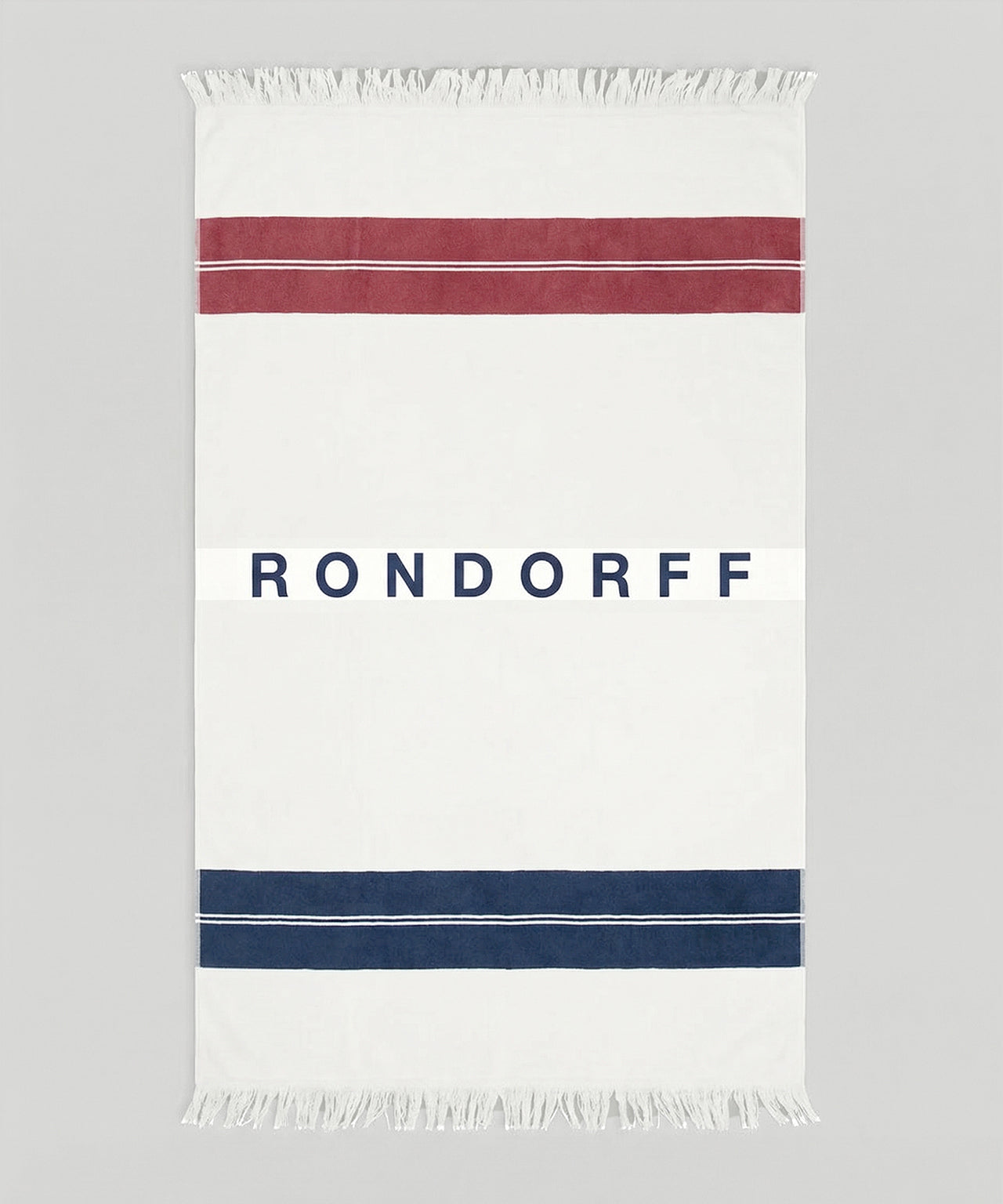 Fouta "RON DORFF": Off White