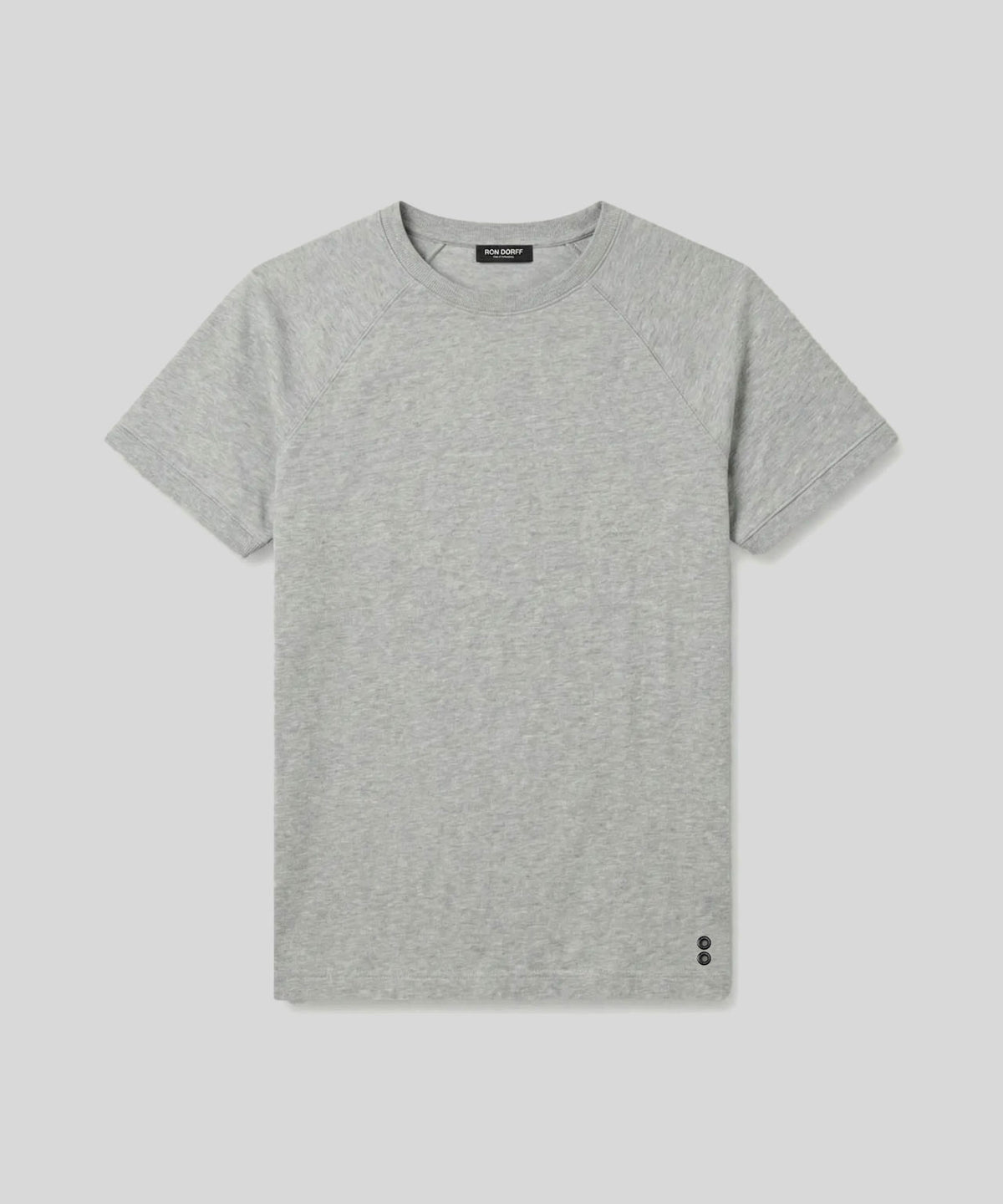 Light Organic Cotton Sleeveless Sweatshirt: Grey Melange