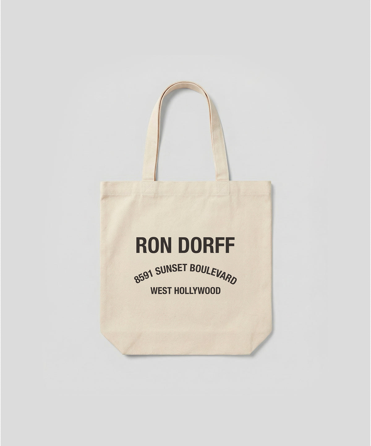 Tote Bag "SUNSET": Retro White