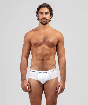 RON DORFF Y-Front Briefs Kit: White/Green Night/Deep Plum
