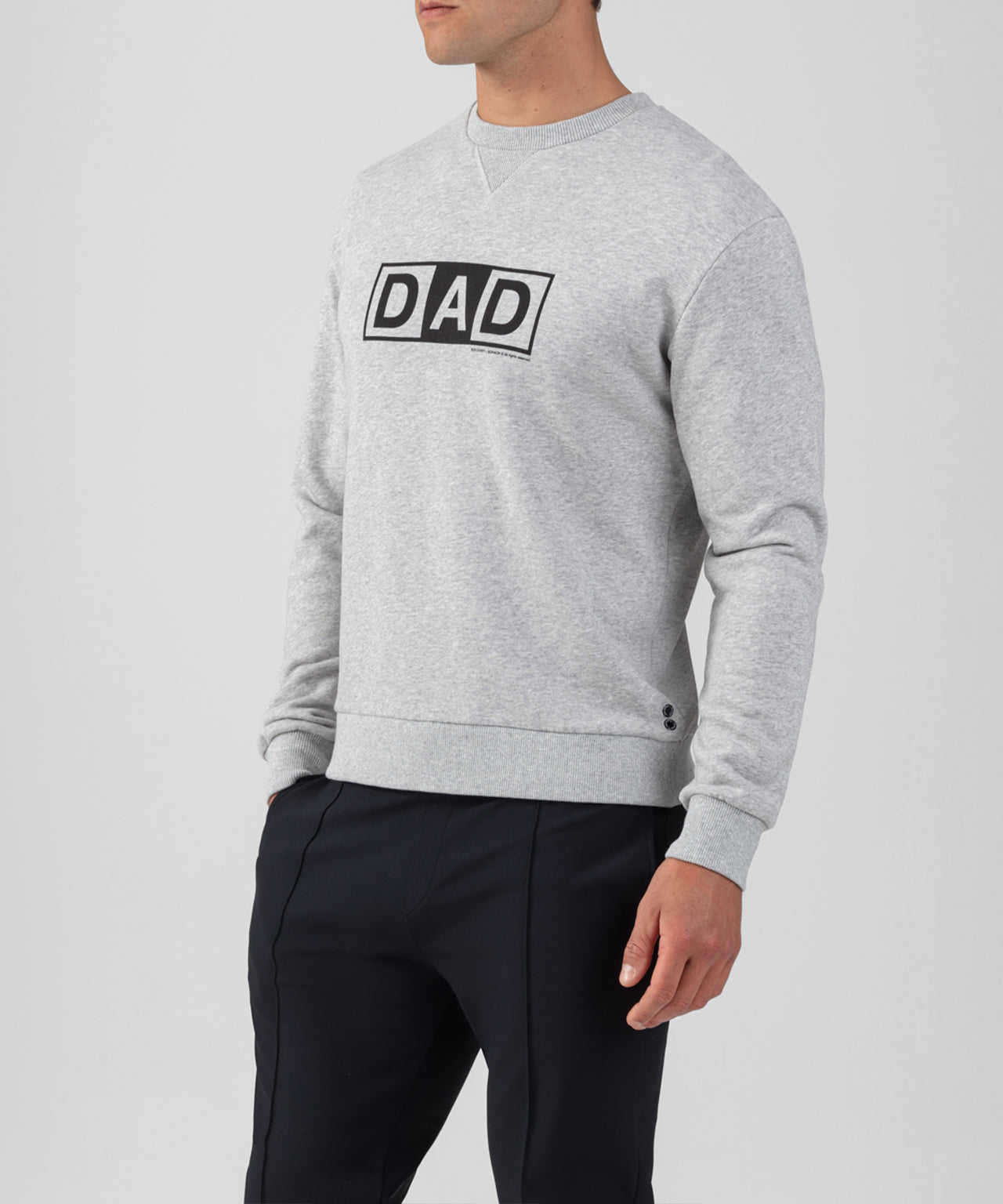 RON DORFF + BON★ON Organic Cotton Sweatshirt DAD: Heather Grey
