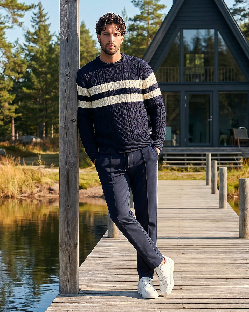 RD Tennis Pants: Black | Ron Dorff