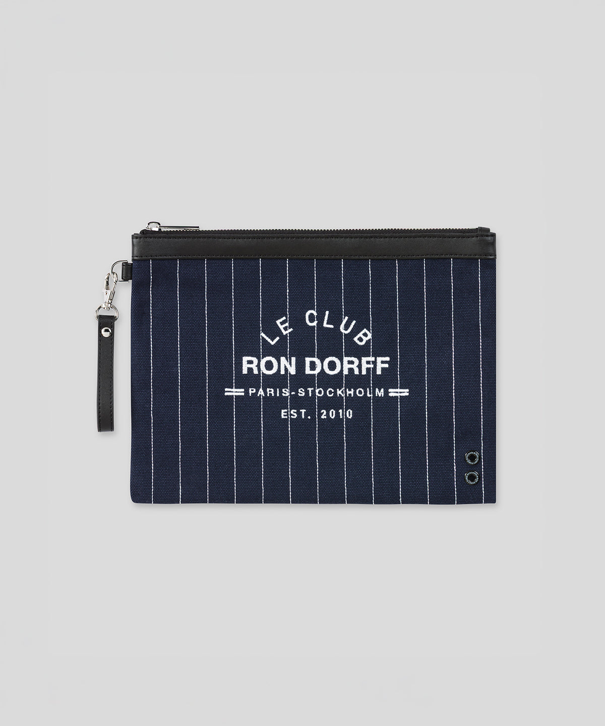 City Pocket w. Pin Stripes: Navy/White