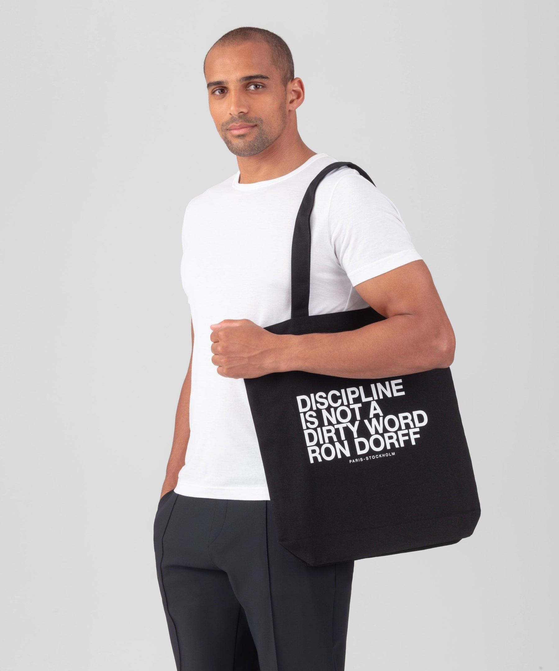 Tote Bag DISCIPLINE: Black