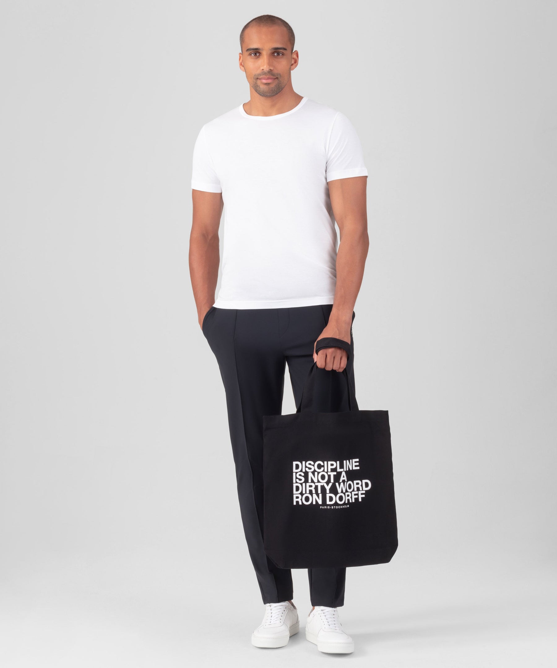 Tote Bag DISCIPLINE: Black