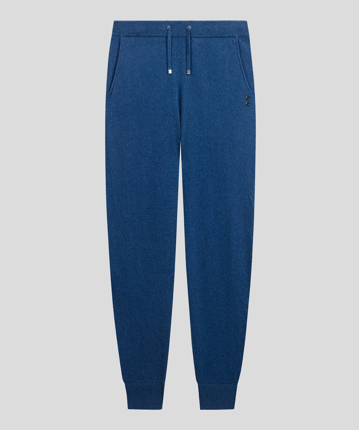 Cashmere Pants: Blue Lake