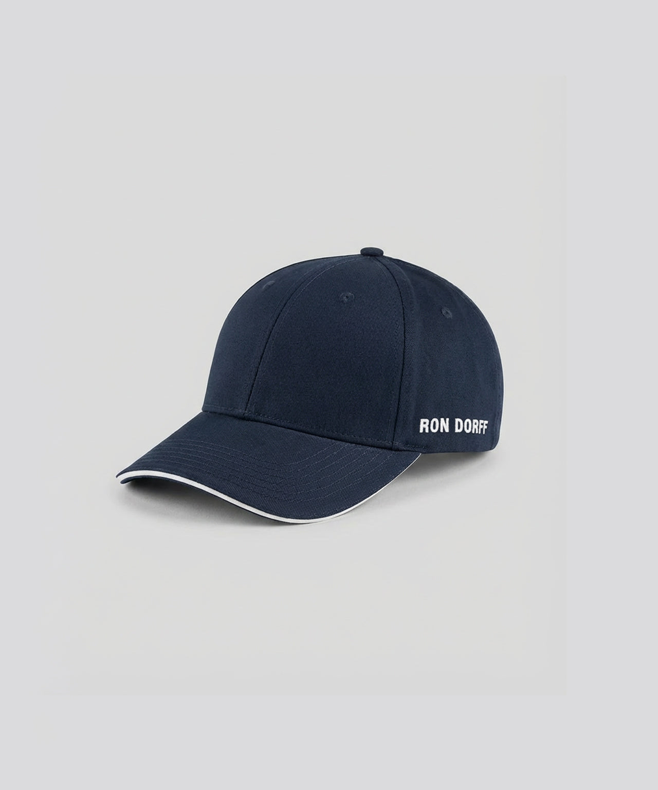 Coach Cap w. Piping: Navy