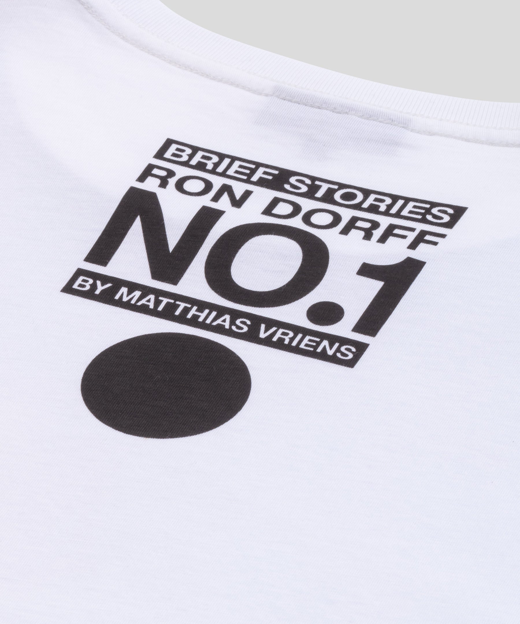 Sleeveless T-Shirt BRIEF STORIES: Optic White