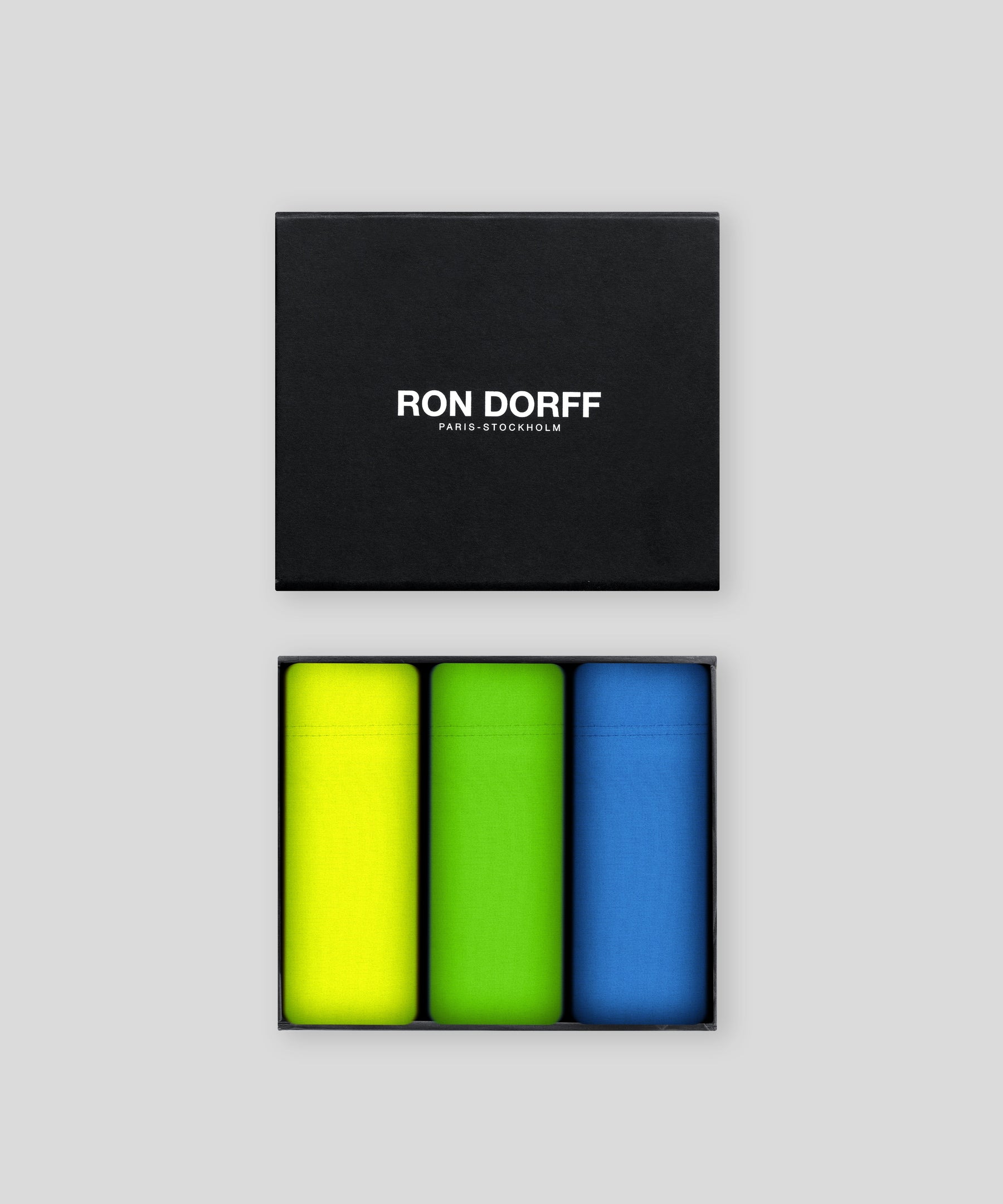 Ron Dorff SWIM BRIEFS DIAGONAL - Swimming briefs - off white/white 