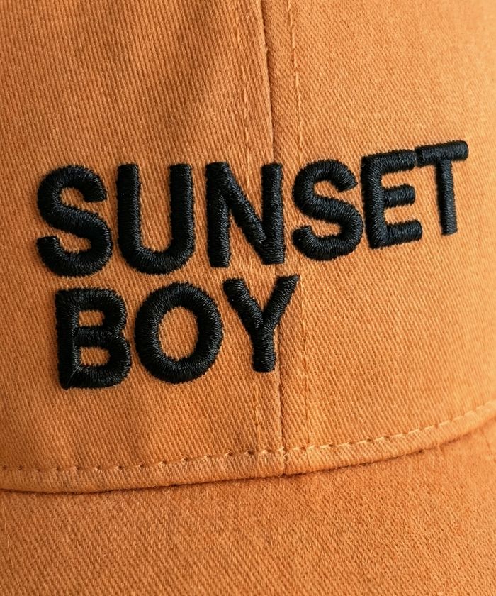 Coach Cap "SUNSET BOY": Sunset Orange