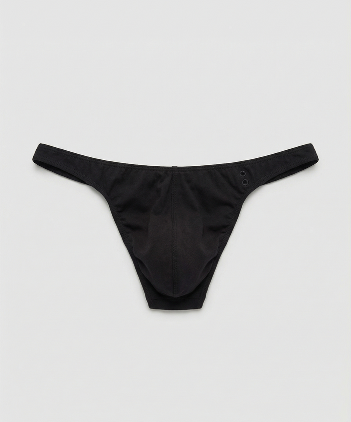 RD Thong Underwear: Black