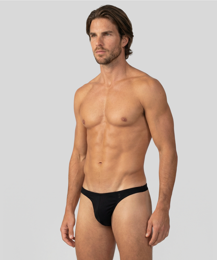 RD Thong Underwear: Black