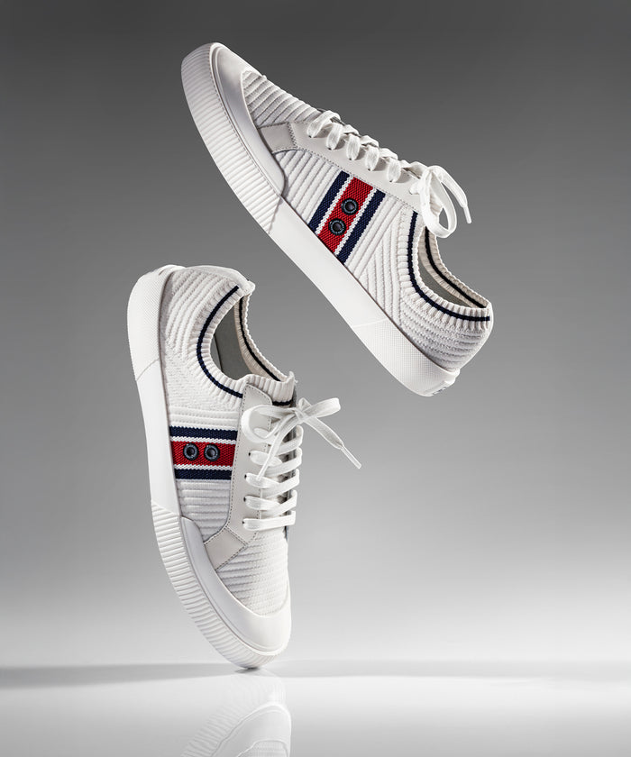 RD Sock Sneakers: Off White
