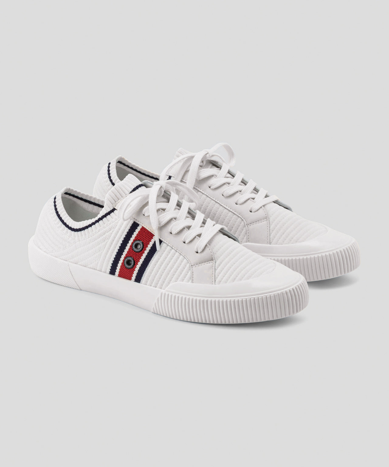 RD Sock Sneakers: Off White