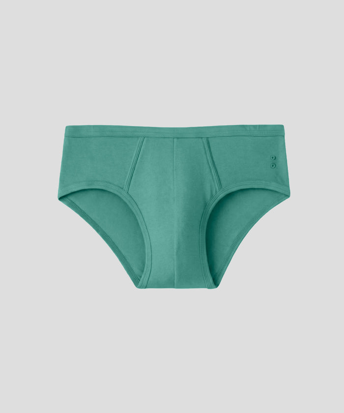 Y-Front Briefs: Turquoise