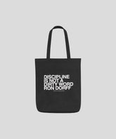 Tote Bag DISCIPLINE: Black
