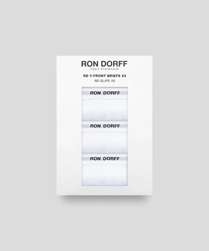 RON DORFF Y-Front Briefs Kit: White